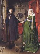Jan Van Eyck The Arnolfini Marriage Spain oil painting artist